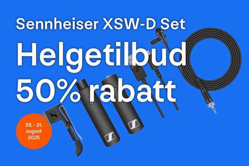 Sennheiser helgetilbud